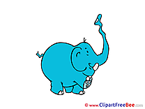 Elephant Pics Emotions free Cliparts