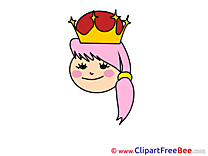 Princess Emotions Illustrations for free