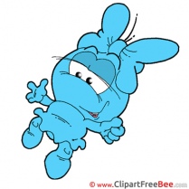Blue Toon Cliparts Fairy Tale for free