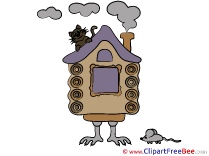 Hut on Chicken Legs Pics Fairy Tale free Image