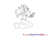 Image Mermaid Fairy Tale download Illustration