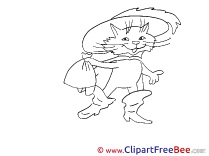 Image Puss in Boots Cliparts Fairy Tale for free