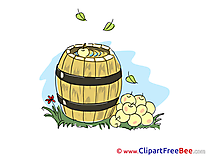 Barrel Apples Clipart free Image download