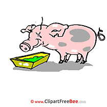 Food Pig Clipart free Illustrations