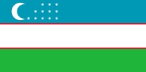 Flag of Uzbekistan image free