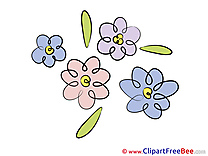 Field of Flowers Cliparts Flowers for free