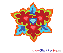 Kaleidoscope free Illustration Flowers