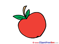 Apple download printable Illustrations