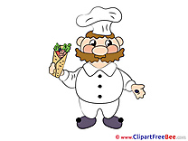 Clipart free Cook Image download