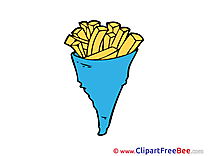 Fried Popatos download Clip Art for free