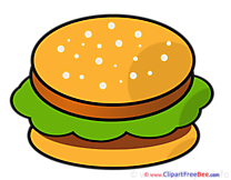 Hamburger Clipart free Illustrations