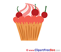 Muffin Cliparts printable for free