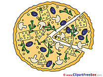 Pizza download printable Illustrations