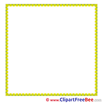 Yellow Pics Frames Illustration