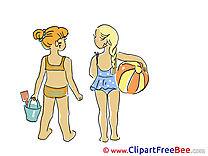 Beach free Cliparts Vacation