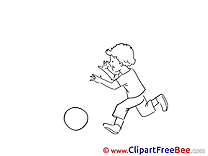 Vacation Boy with Ball free Images download