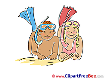 Vacation Divers download Illustration