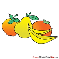 Apricot Apple Bananas Pear Pics download Illustration