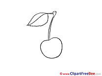 Image Cherry Cliparts printable for free