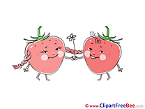 Strawberries Pics download Illustration