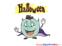 Mask Vampire printable Illustrations Halloween