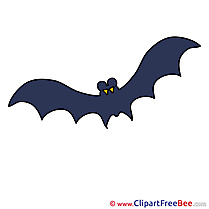 Silhouette Bat Halloween download Illustration
