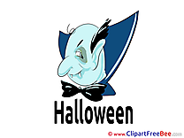 Vampire Clipart Halloween Illustrations