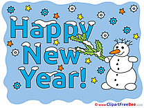 Free Snowman Illustration New Year