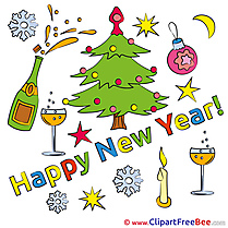 Free Tree Cliparts New Year