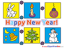 Pictures New Year download Illustration