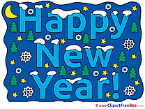 Text in Image New Year Illustrations for free