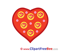 Hearts Love Clip Art for free