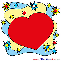 Stars download Hearts Illustrations