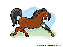 Animal printable Illustrations Horse