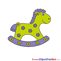 For Kids Wooden free Illustration Horse