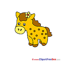 Soft Toy free Illustration Horse