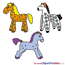 Toys Horse Clip Art for free