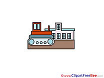 Building Bulldozer Pics free Illustration