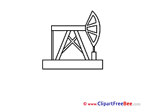 Oil Derrick Pics printable Cliparts