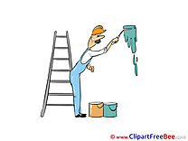 Painter Ladder free Illustration download