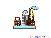 Smoke Factory Clipart free Illustrations