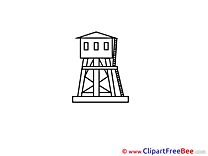 Tower Clipart free Illustrations