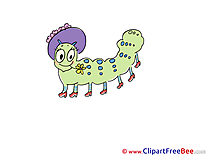 Centipede Pics printable Cliparts