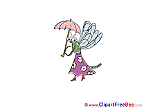 Dragonfly Umbrella Pics printable Cliparts