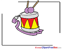 Drum download Kindergarten Illustrations