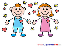 Enamored Children Cliparts Kindergarten for free