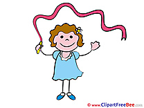 Gymnastics Girl Clipart Kindergarten free Images