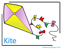 Kite Clipart Image free - Kindergarten Clipart Images for free