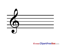 Note Music Kindergarten download Illustration