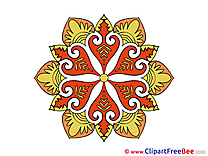 Clipart Mandala free Images